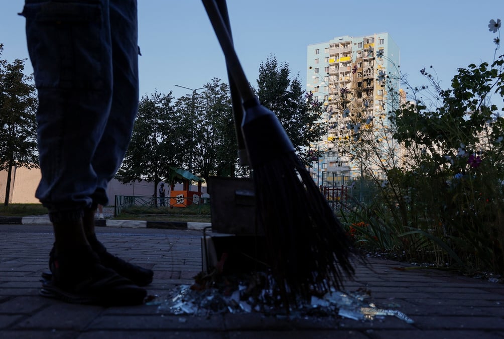 Consequences d'une attaque de drone dans la region de moscou