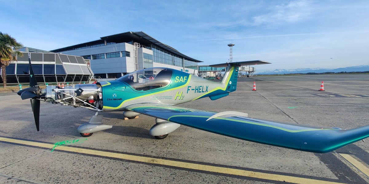 L'avion biplace d'Elixir Aircraft fait partie des projets soutenus par France 2030.