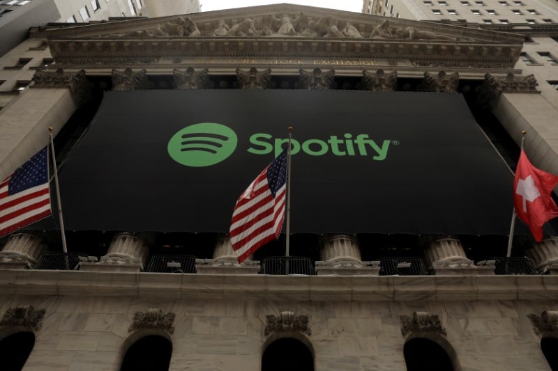 Spotify a suivre lundi