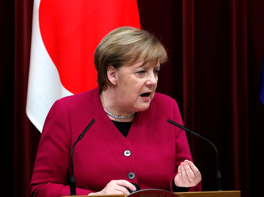 Brexit: "il faut faire preuve de creativite", dit merkel