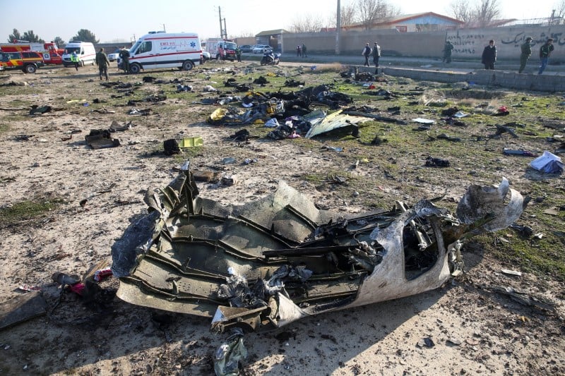 Ukraine airlines: kiev veut savoir si teheran lui remettra les boites noires
