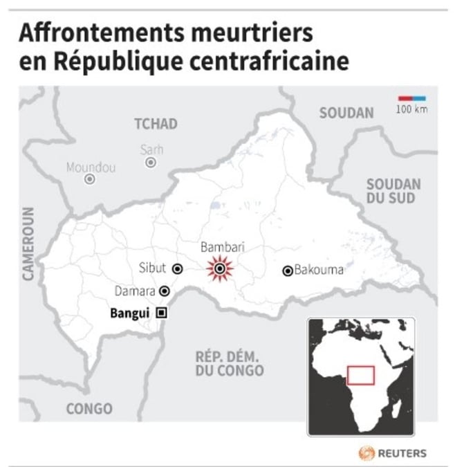 Affrontements meurtriers en republique centrafricaine