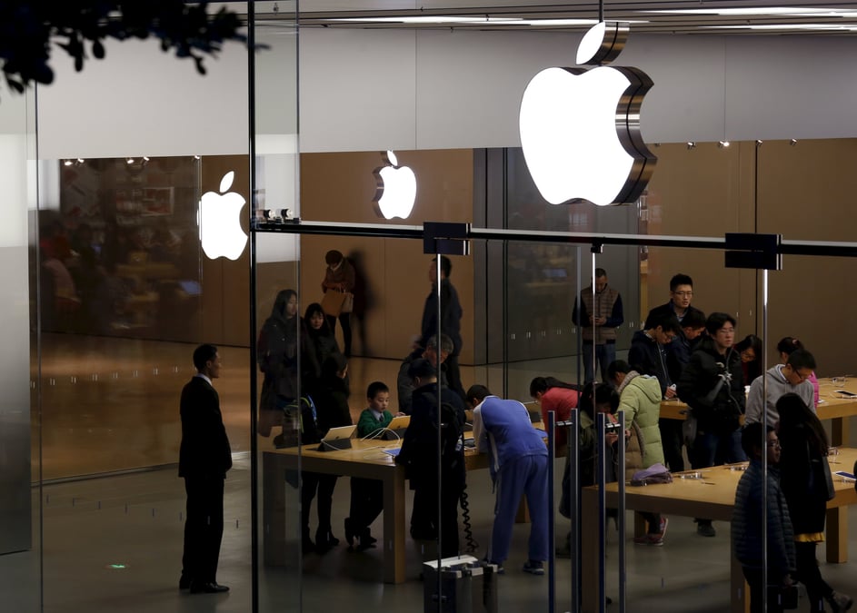 Les ventes trimestrielles d'iphone inferieures aux previsions