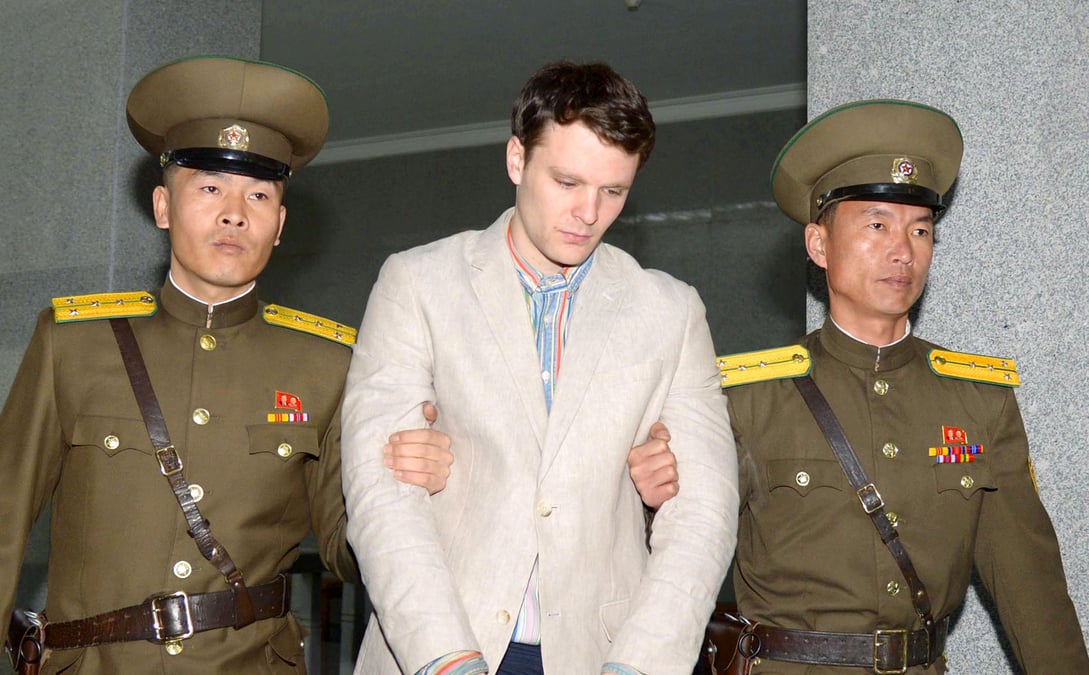 Trump juge pyongyang responsable de la mort de l'etudiant warmbier