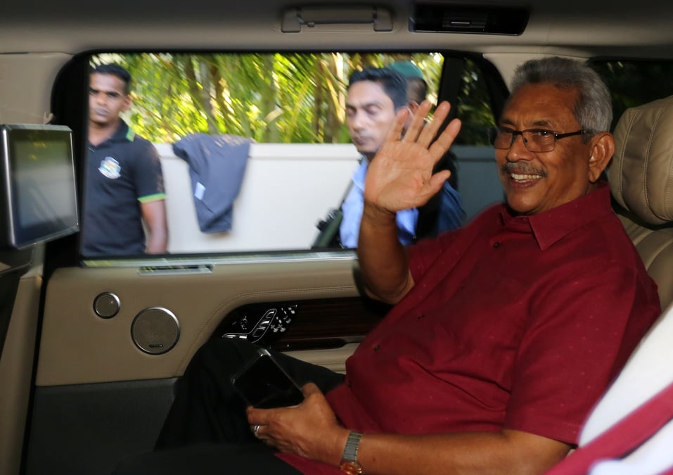 Le nationaliste rajapaksa elu a la presidence du sri lanka