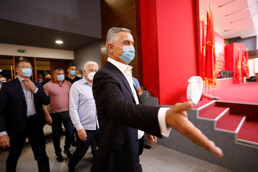 Le parti de milo djukanovic remporte les legislatives au montenegro