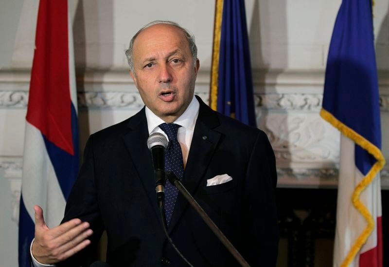Laurent Fabius a rencontré le président cubain Raul Castro