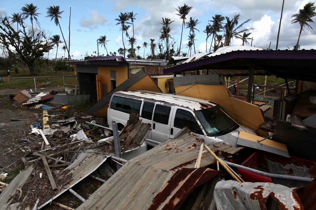 Porto rico: le bilan du passage de l'ouragan maria passe a 2.975 morts