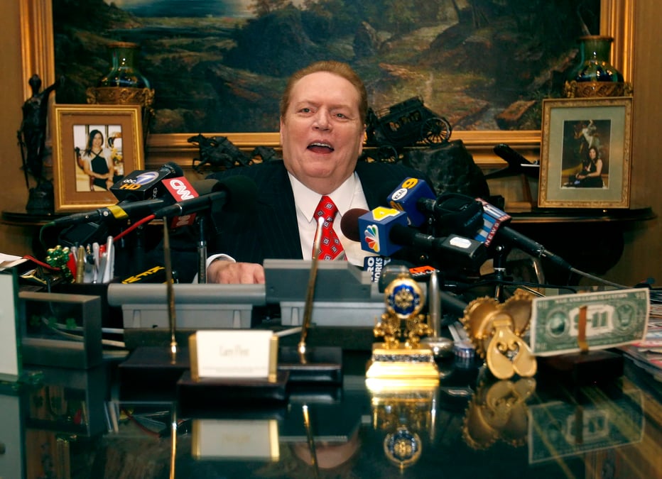 Le fondateur de hustler, larry flynt, est mort