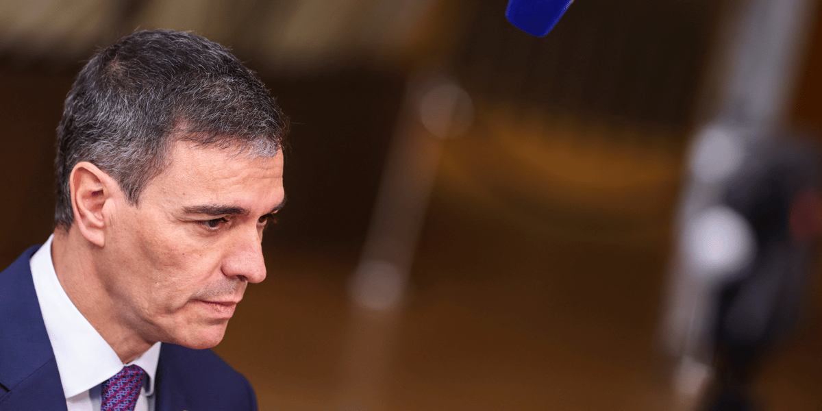 Le premier ministre espagnol pedro sanchez