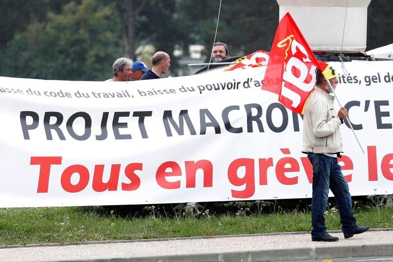 "premiere etape" de la mobilisation contre la reforme du travail