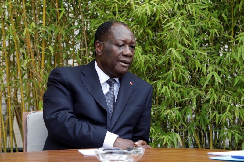 L'ivoirien ouattara n'exclut pas d'etre candidat en 2020