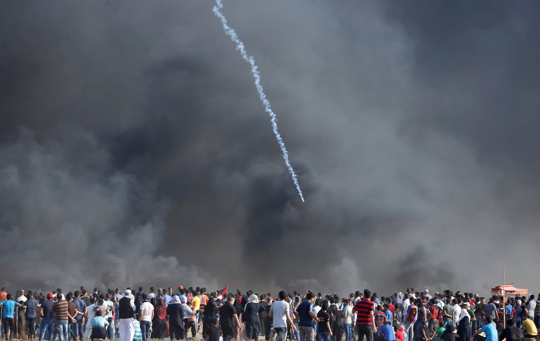 Trois palestiniens tues a la frontiere gaza-israel