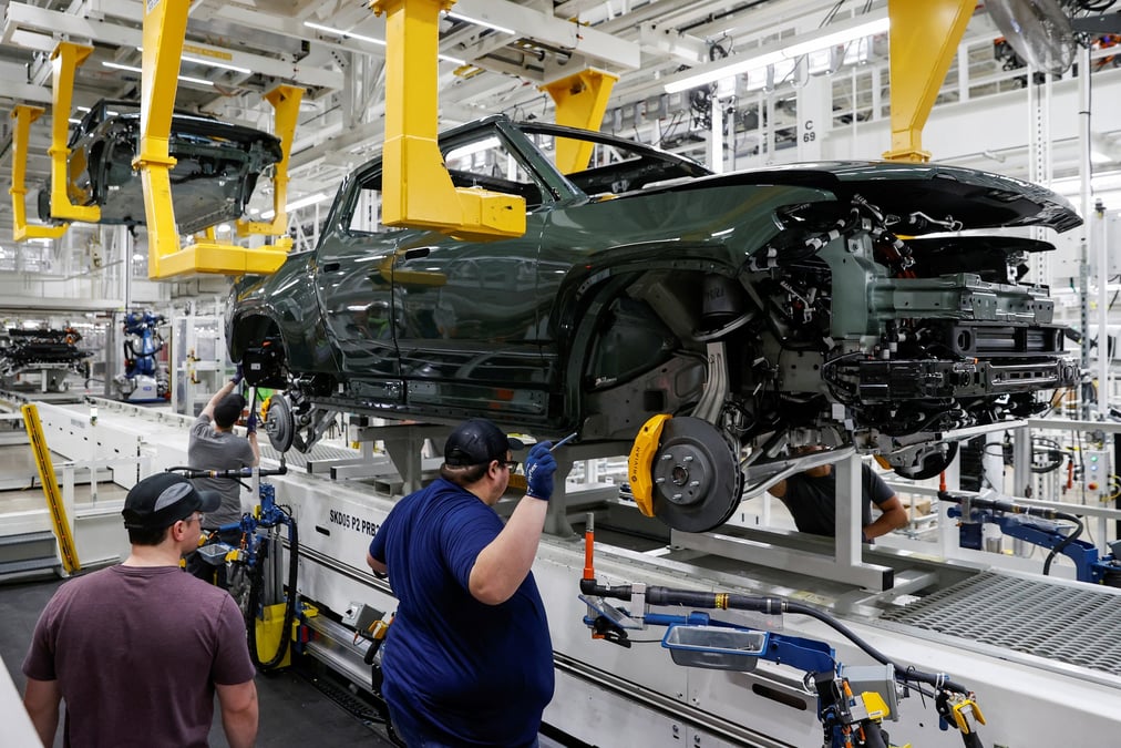 Etats-unis: la croissance du secteur manufacturier en recul, selon l'enquete ism