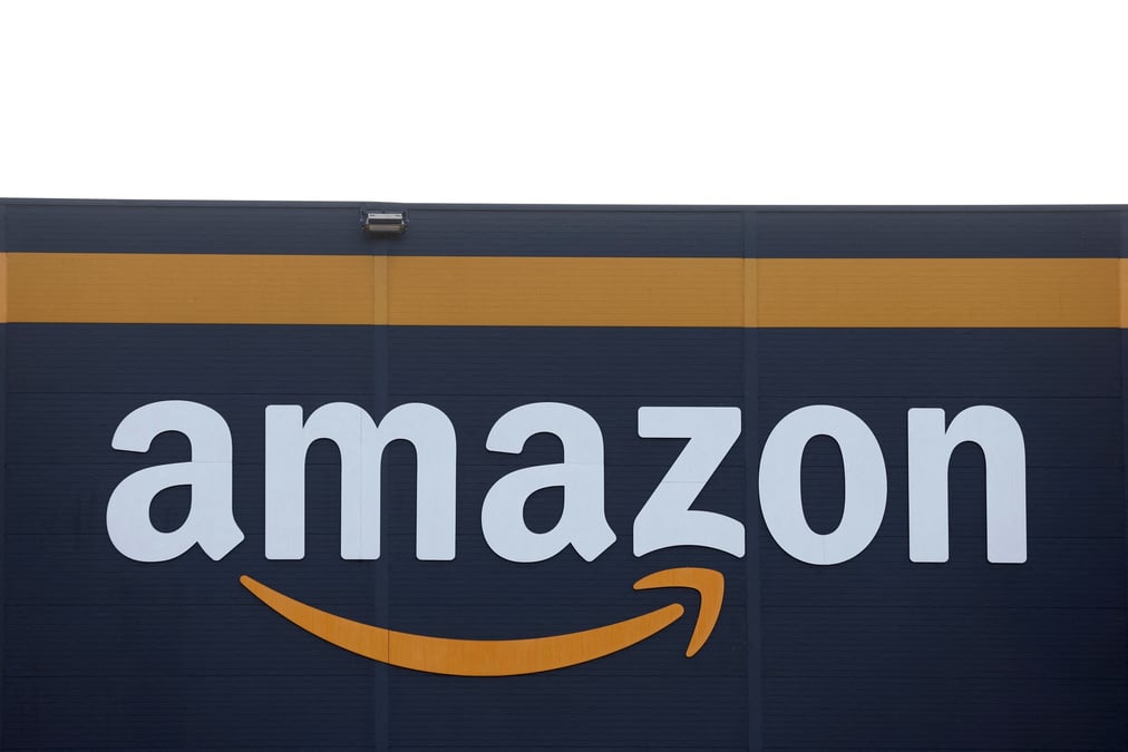 Photo d'illustration du logo d'amazon