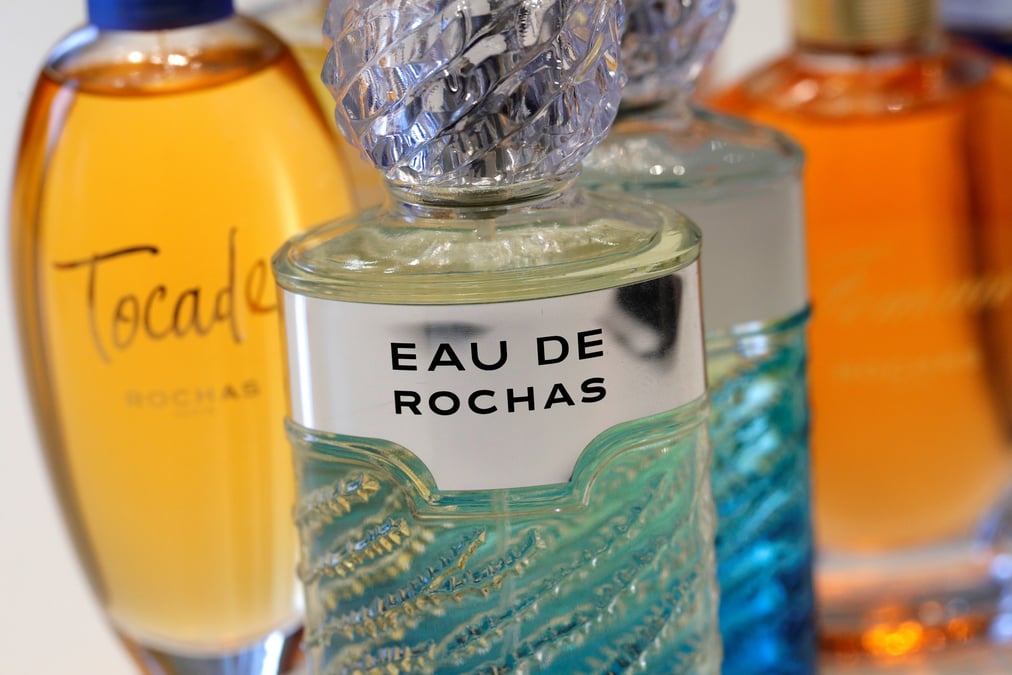 Des flacons du parfumeur interparfums