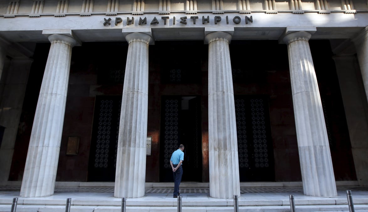 La bourse d'athenes reste fermee