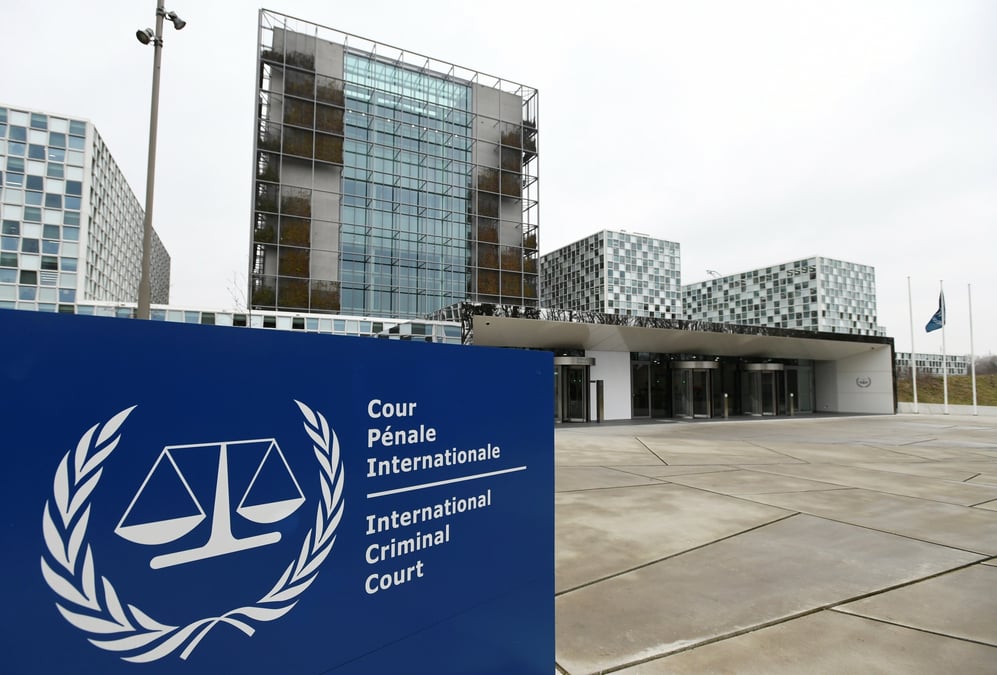 Photo du logo de la cour penale internationale