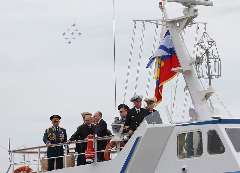 Première visite de Vladimir Poutine en Crimée depuis l'annexion