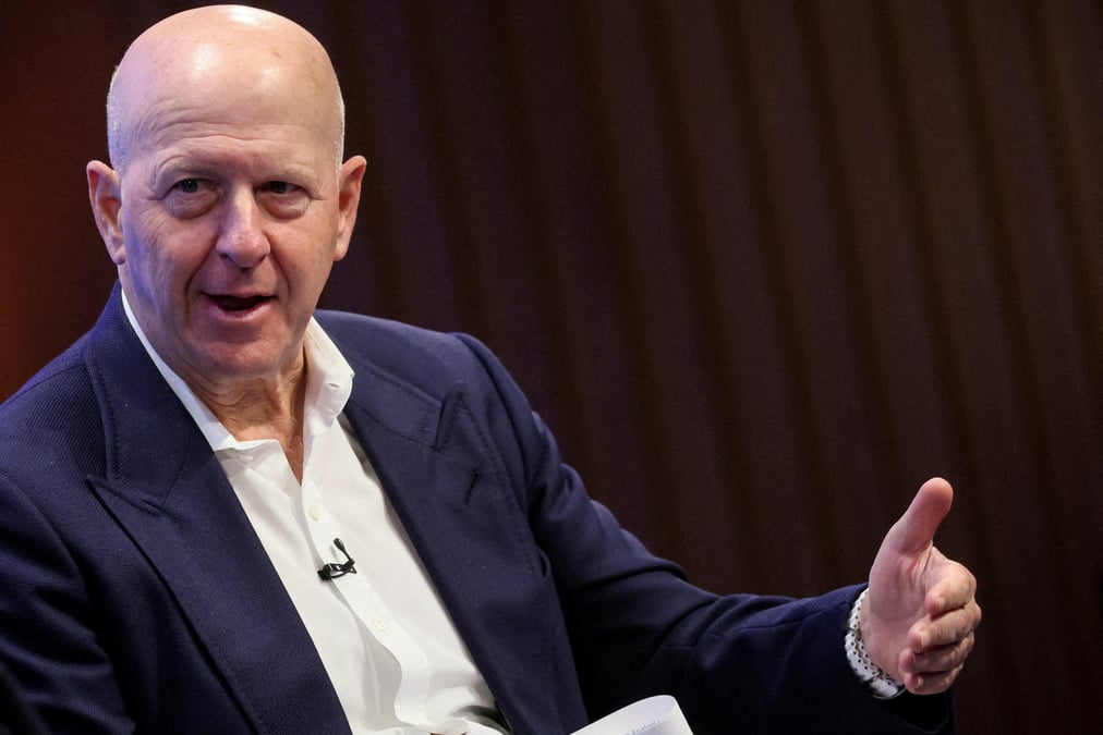Le pdg de goldman sachs, david solomon