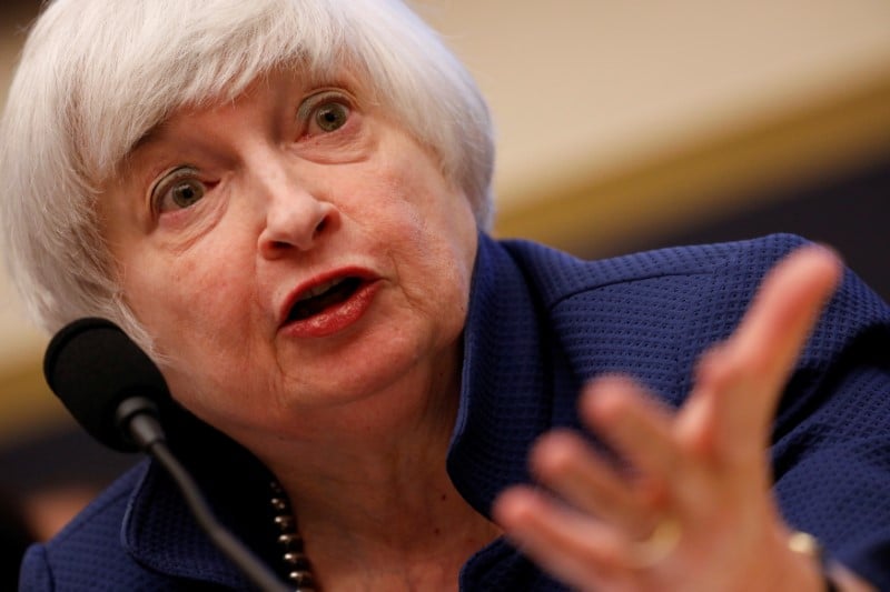 Yellen n'evoque pas la politique monetaire a jackson hole