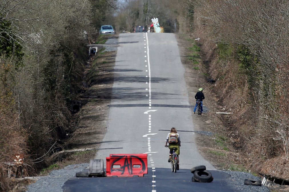 Evacuation imminente de la zad de notre-dame-des-landes