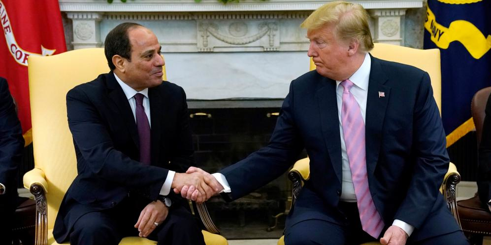 Al Sissi D Trump