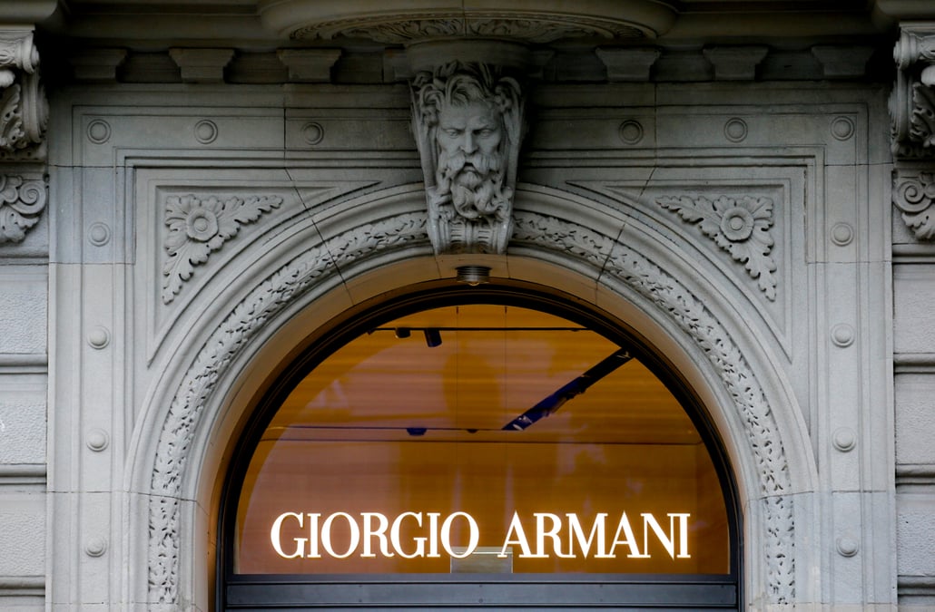 Armani se remet de la pandemie avec un bond de 34% de ses ventes au s1