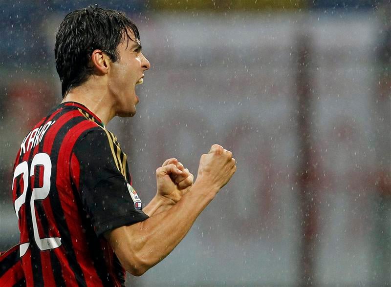 Serie A: premier but de la saison pour Kaka avec le Milan AC