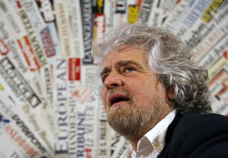 COPY: Beppe Grillo condamné à quatre mois de prison