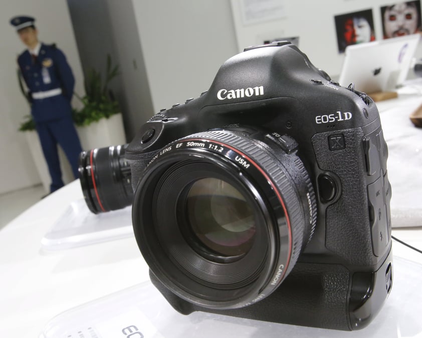 Canon decoit avec un benefice en recul de 29%