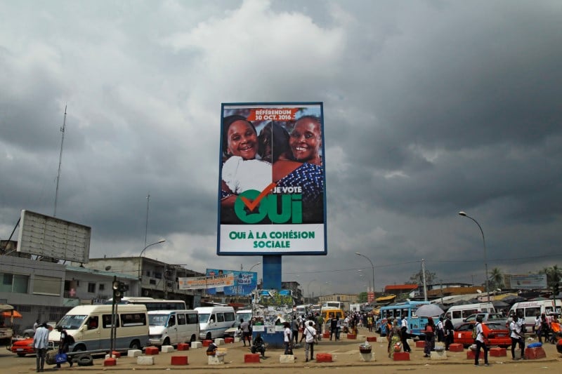 Referendum constitutionnel en cote d'ivoire dimanche