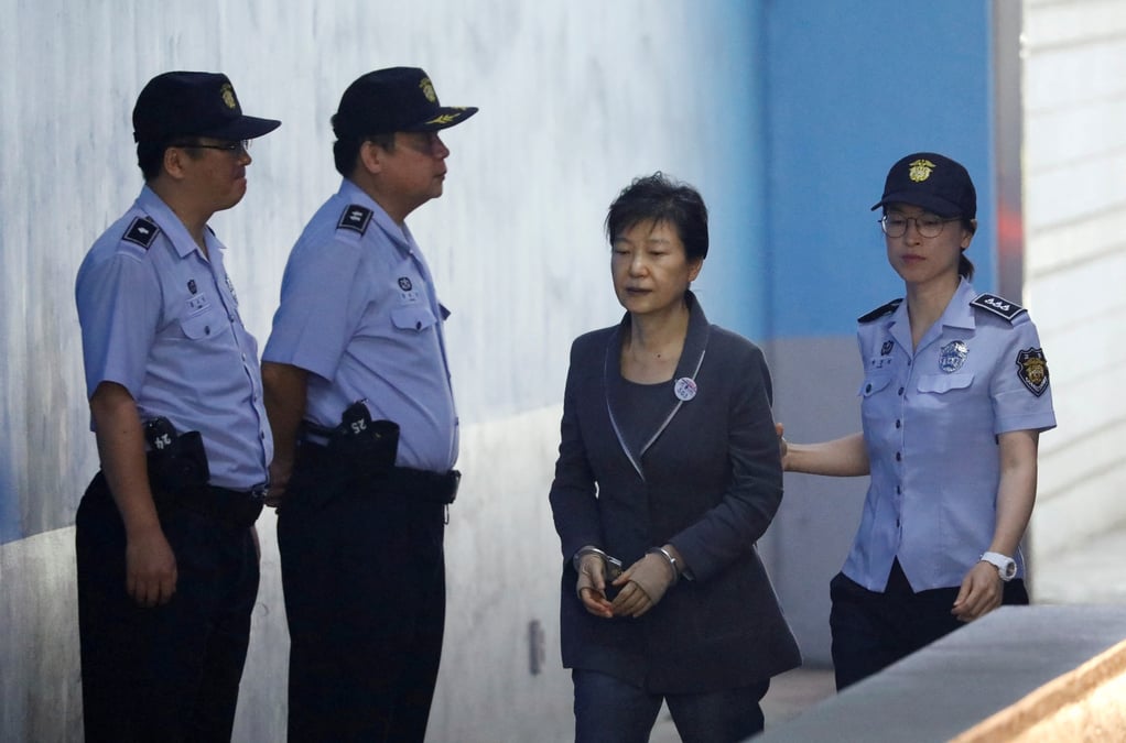 Coree du sud: l'ancienne presidente park geun-hye liberee
