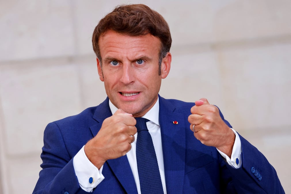 France: macron fermement oppose au projet de gazoduc midcat