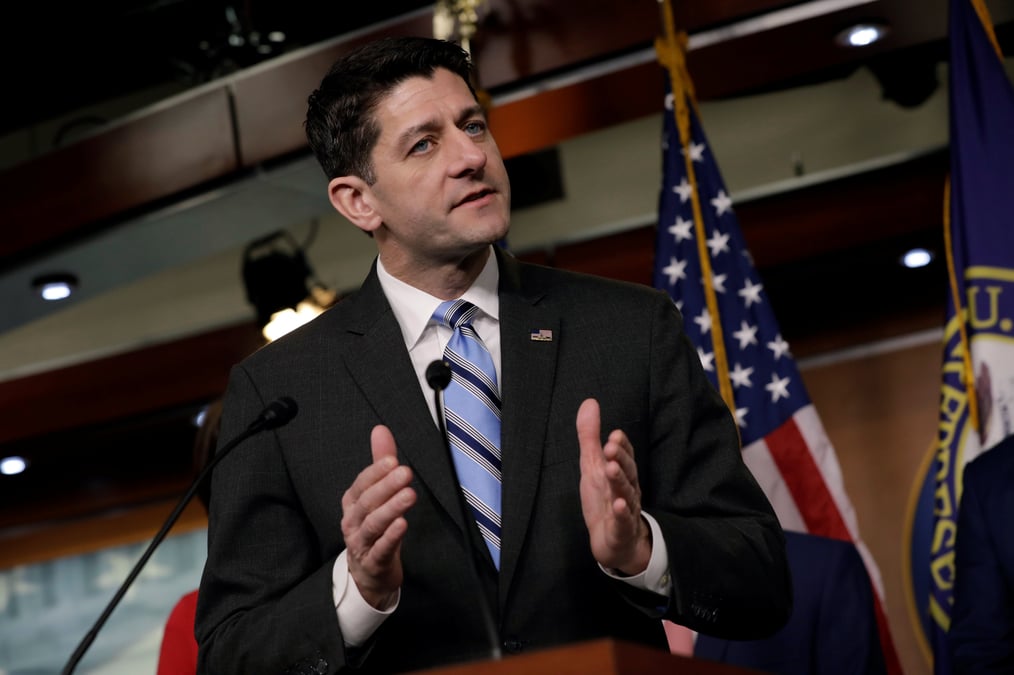 Trump recevra ryan dimanche en floride