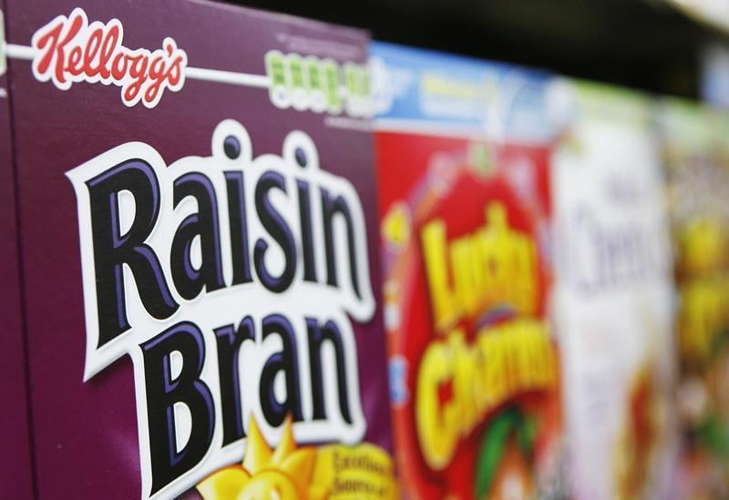 Nouvelle baisse du CA de Kellogg, le titre recule en Bourse