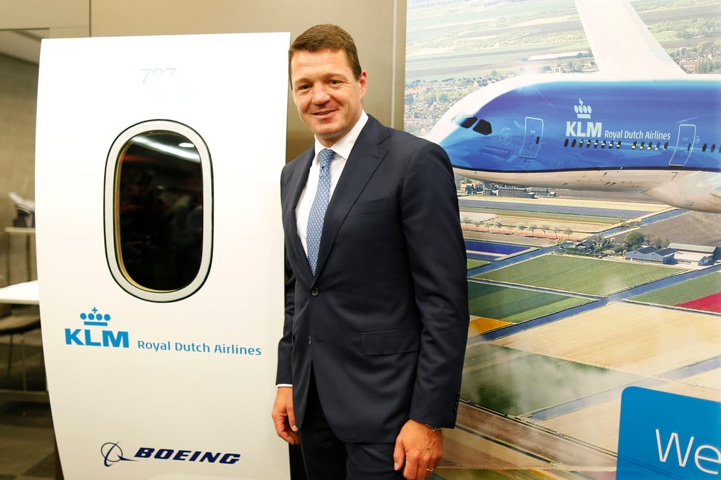 KLM, Elbers, Pieter, Air France KLM, compagnies aériennes, transport aérien,