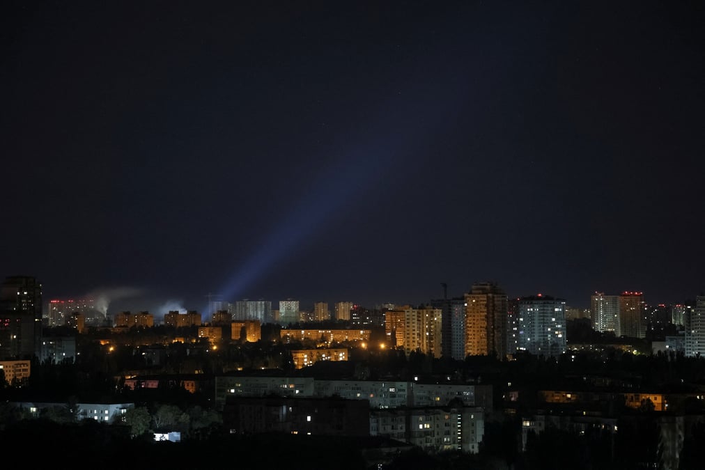 Frappe de drone russe a kiev