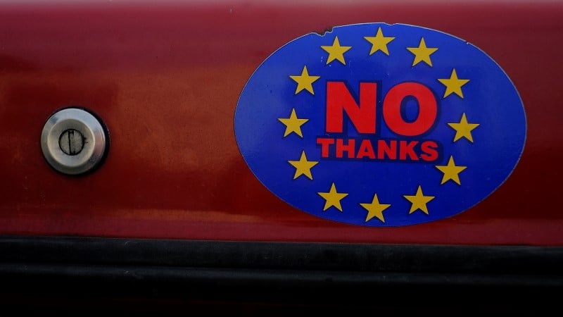 Le camp du brexit credite d'une legere avance