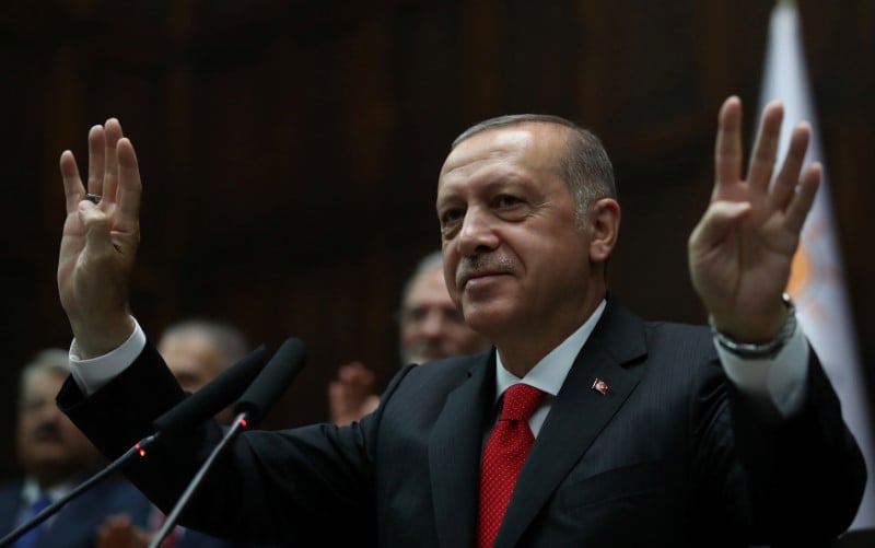 Turquie: erdogan prete serment pour un mandat aux pouvoirs elargis