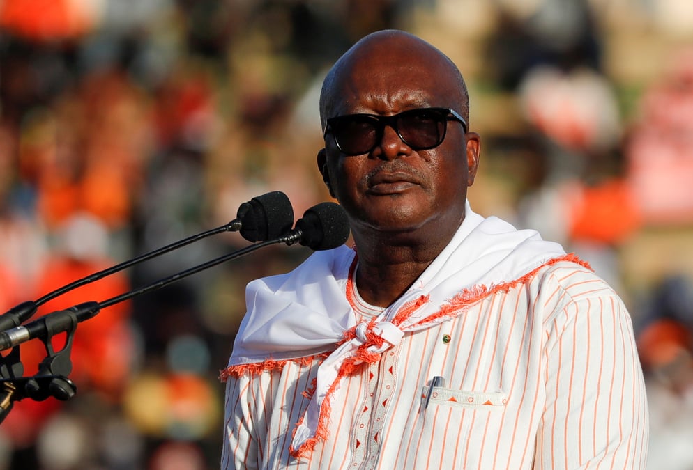 Kabore reelu a la presidence du burkina faso-resultats preliminaires
