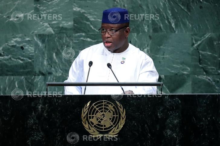 Elu à la tête de son pays il y a une année, le Président de la Sierra Leone Julius Maada Bio a réexaminé les contrats d’exploitation minière.