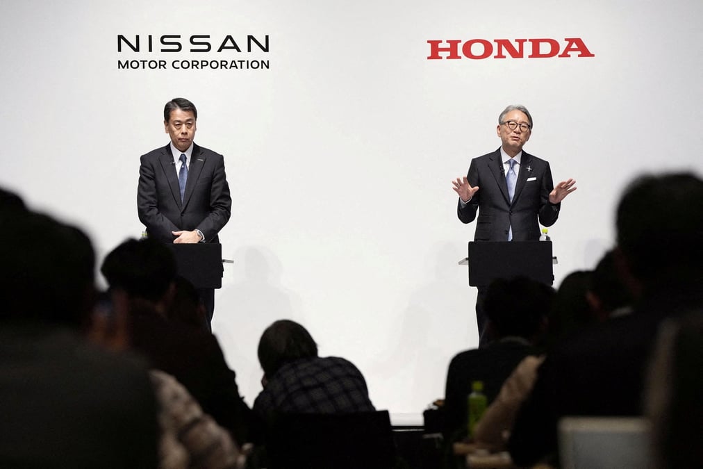 Nissan et honda vont discuter d'une fusion, selon nikkei