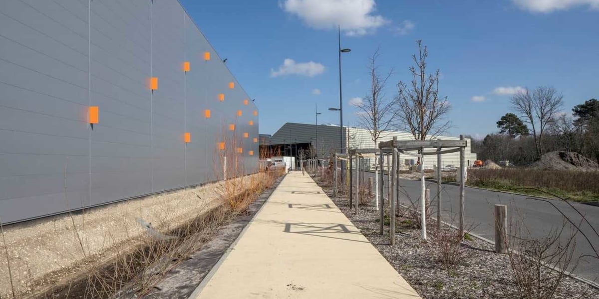 La zone d'activités Galaxy 4, inaugurée en 2023 à Saint-Médard-en-Jalles, près de Bordeaux.