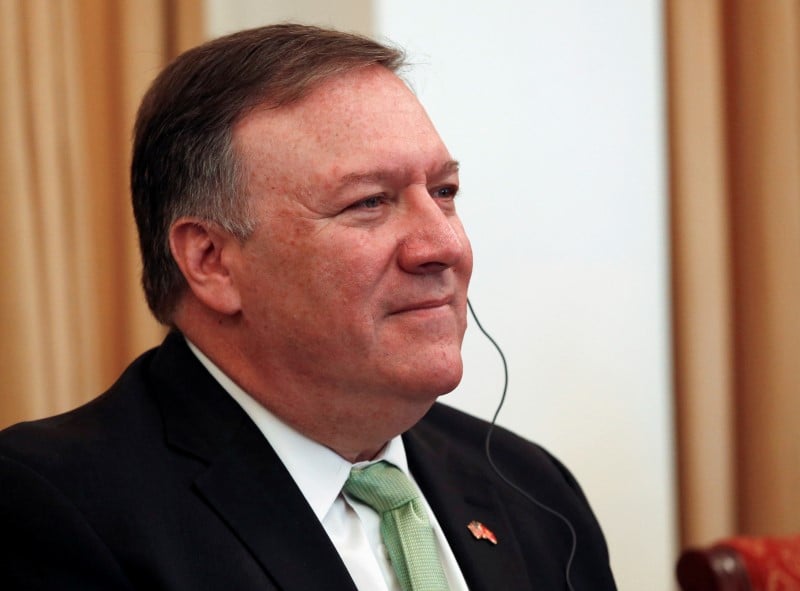 Visite surprise du secretaire d'etat mike pompeo en afghanistan