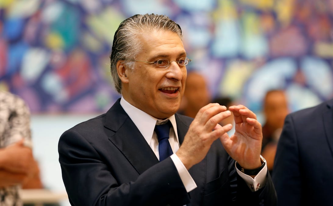Tunisie: la justice ordonne la detention du magnat nabil karoui