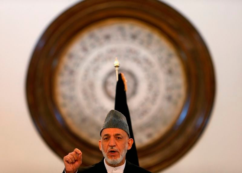 Le président afghan sortant fustige Washington jusqu'au bout