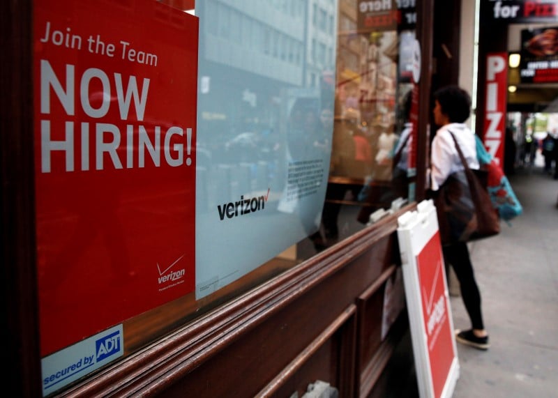 Forte hausse des creations d'emploi aux etats-unis