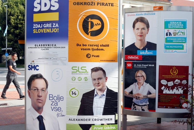 De possibles elections anticipees en slovenie
