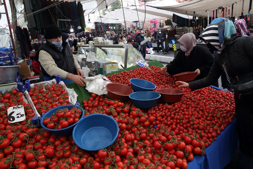 En turquie, l'inflation bondit a 36% avec la chute de la livre